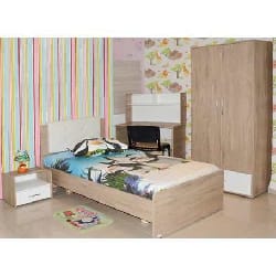 CHAMBRE ENFANT ALFA (Denver/Blanc) CHE22DV/BC000