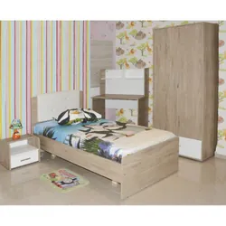 CHAMBRE ENFANT ALFA (Denver/Blanc) CHE22DV/BC000