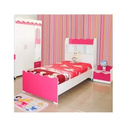 CHAMBRE ENFANT ALICE ROSE MAGENTA /LIT+TN+PENDERIE (CHE15RS000)