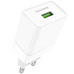 Chargeur BOROFONE BA47A USB PD 18W - Blanc