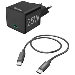 Chargeur Hama Type-C 25W Noir