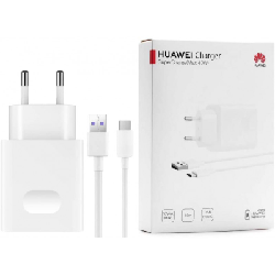 Chargeur Huawei Super Charge 22.5W Pour Type-C / Blanc