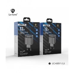 Chargeur LENYES Micro USB 2.4A 12W 2xUSB (LCH097-EU)