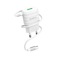 Chargeur Rapide Type-C Blanc 2.4A Kaku KSC-363-TC