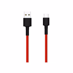 Chargeur Rapide Xiaomi Type-C 1m Rouge Officiel