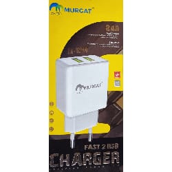 Chargeur Secteur Murgat TB019 Micro USB / 2.4A / 2 Ports USB