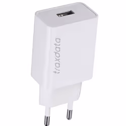 Chargeur Universel Traxdata M05 - Nombre de ports : 1 Port - Interface : USB - Puissance : 2A - Protection contre les surtens ...