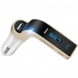 Chargeur Voiture 4En1 MP3 Bluetooth Transmetteur FM Noir
