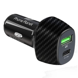 Chargeur Voiture Traxdata M22 2 Ports Noir
