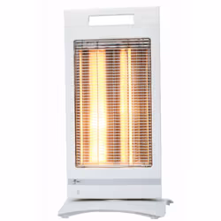 Chauffage Electrique HGE Quartz - Puissance : 1200 w - Niveau de chaleur : 2 Niveaux - Economiseur d'énergie - 1-4 Heures de  ...