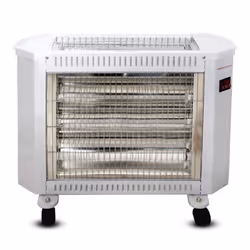 Chauffage Électrique HOME ELECTRONICS - Légers et pratiques - Puissance: 2000 Watts - 4 niveaux de température: 500W /1000W/1 ...