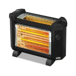 Chauffage Électrique SAMDAN 3002 1650Watts - Noir
