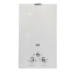 Chauffe Bain AUXSTAR 10L Gaz Bouteille - Blanc