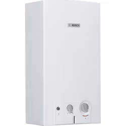 Chauffe Bain BOSCH 18 Litres Gaz Naturel A Pile - Blanc
