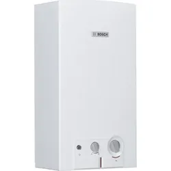Chauffe Bain BOSCH 18 Litres Gaz Naturel A Pile - Blanc