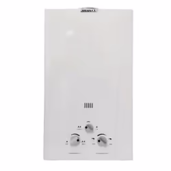Chauffe bain gaz bouteille AuxStar 10L - Blanc (CHAUFBAIN-AUX-10L)