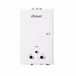 Chauffe Bain ORIENT 10 Litres Gaz Bouteille - Blanc