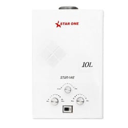 Chauffe Bain Star One À Gaz Naturel 10L Blanc