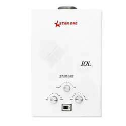 Chauffe Bain Star One À Gaz Naturel 10L Blanc