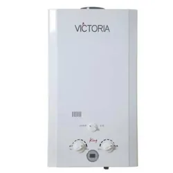 Chauffe Bain VICTORIA 14 Litres Gaz Naturel - Blanc