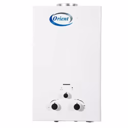 Chauffe Eau Orient à Gaz Naturel 6L Blanc