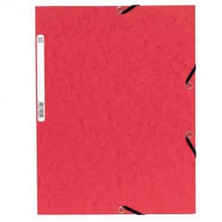 Chemise à Trois Rabats COSTO A4 - Rouge