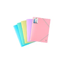 Chemise à Trois Rabats OFFICEPLAST A4 - Pastel -1300072C1