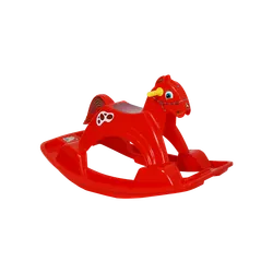 Cheval "SESAME" Pour enfant en Couleur vert - rouge - jaune - bleu