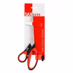 Ciseau SAX  SAX5255 - Dimensions: 25.5 cm - Types de lames: acier inoxyable - Paire de ciseaux grand modèle - : Ciseau de bur ...