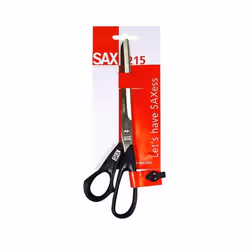 Ciseaux universel SAX 5215 - Paire de ciseaux grand modèle, solide et ergonomique pour vos travaux manuels au quotidien - dim ...