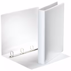 Classeur personnalisable 2 faces 40mm - 4 anneaux en D 25mm - Pour documents A4 et A4+, idéal pour utiliser avec des pochette ...