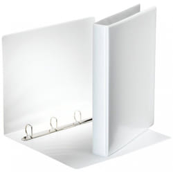 Classeur 2 Faces Personnalisé D25 x 40mm Blanc - CP040306-WH