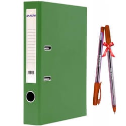 Classeur à Levier ESSENTIAL Dos 55 mm Office Plast Vert (1400602C13)