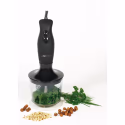 Clatronic SMS 3190 blender 0,5 L Mélangeur par immersion 200 W Noir, Transparent