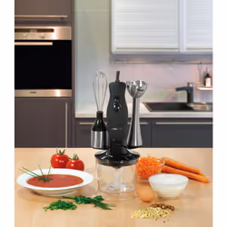 Clatronic SMS 3190 blender 0,5 L Mélangeur par immersion 200 W Noir, Transparent - Vue supplémentaire 4