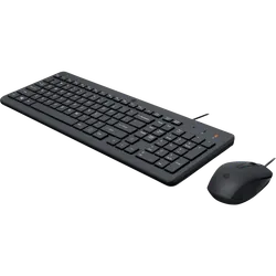 Clavier Azerty Arabisé + Souris Filaires HP 150 Noir
