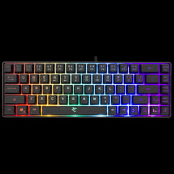 Clavier de jeu White Shark RONIN Noir GK-2201BLA - Rapide et Précis