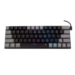 Clavier Gaming White Shark WAKIZASHI GK-002221 - Nombre de touches : 63/64 - Anti-hébergement ( 26 clés ) - 17 effets diffé ...