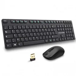 Clavier Et Souris Sans Fil Advance Noir