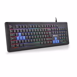 Clavier Gamer NGS  GKX-305 RGB - Technologie de Connectivité: Filaire - Interface avec l'ordinateur: USB - Touches Retro-écla ...