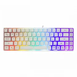 Clavier Filaire Gamer WHITE SHARK RONIN GK-2201 - Blanc