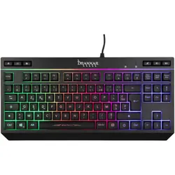 Clavier filaire Gaming Konix Membrane Spelheim TKL -Drakkar