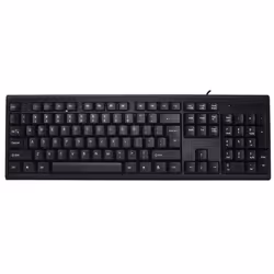Clavier STAR WAVE KB1028 - Technologie de Connectivité: Filaire - Interface: USB - Norme du clavier: AZERTY - Couleur: Noir