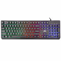 Clavier Gamer BARACUDA BGK 02114 Starfish - Technologie de connectivité: Filaire - Interface: USB 2.0 - Norme du clavier: QWE ...