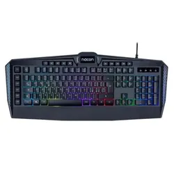 Clavier Gamer Filaire NACON PCCL-210FR RGB - Noir