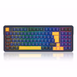 Clavier Gamer REDRAGON GLORIA K664BBY - Connectivité: Filaire - Interface avec l'ordinateur: USB - Taille du clavier: 96% - A ...