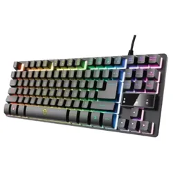 Clavier Gamer Filaire TRUST Thado Tkl - Noir