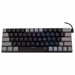 Clavier Gamer Filaire WHITE SHARK WAKIZASHI GK-002121 - Noir&Gris