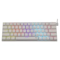 Clavier Gamer Filaire WHITE SHARK WAKIZASHI Switches Bleu - Blanc