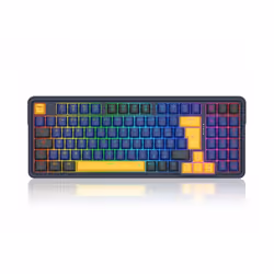CLAVIER GAMER Filare Mécanique REDRAGON GLORIA K664BBY - Connectivité: Filaire - Interface avec l'ordinateur: USB - Norme cla ...